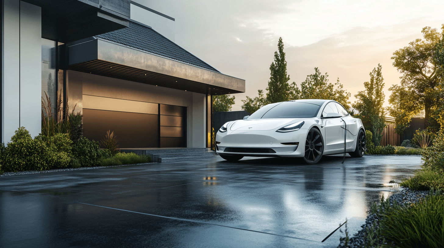 Electric vehicle with protective insurance shield concept