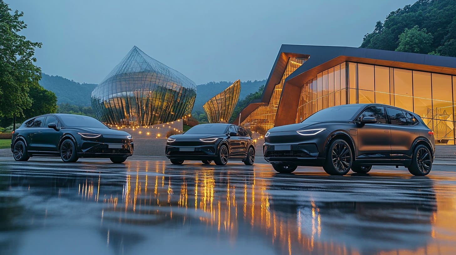 Cadillac Lyriq, Genesis GV60, and Audi Q4 e-tron luxury electric SUVs
