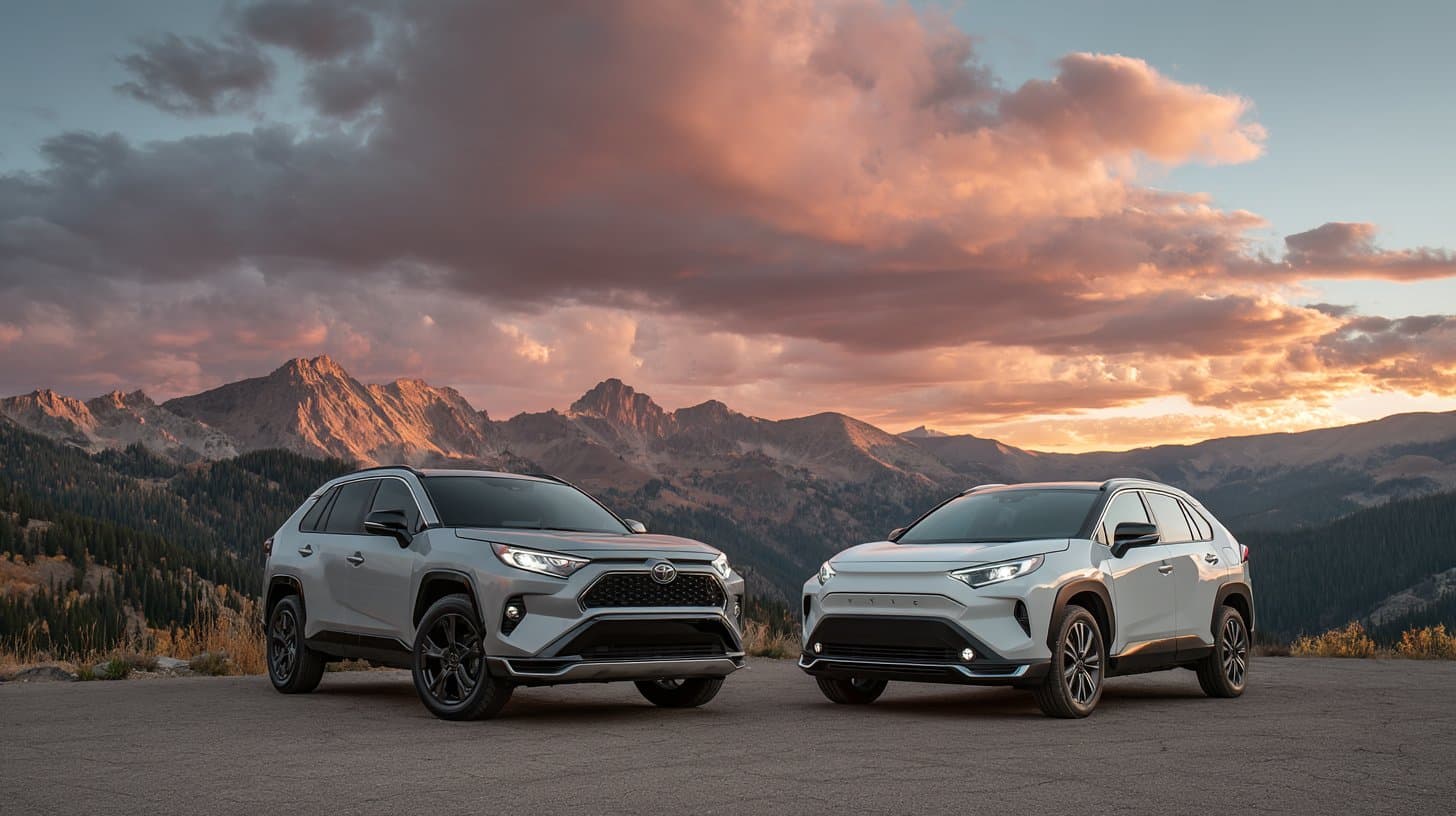 Toyota RAV4 Hybrid vs Hyundai Ioniq 5 comparison