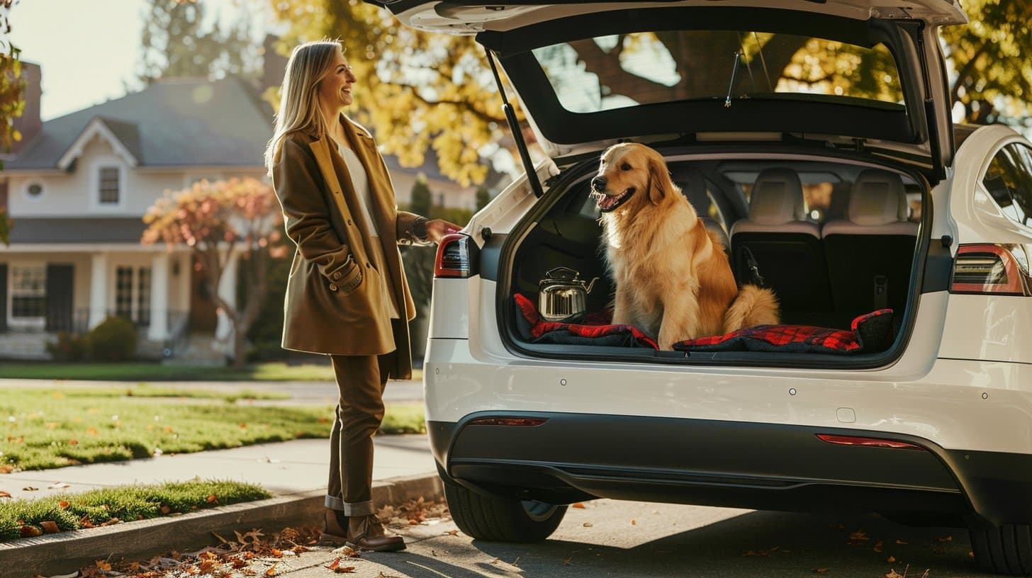 Best electric vehicles for dog owners featuring cargo space and dog-friendly features