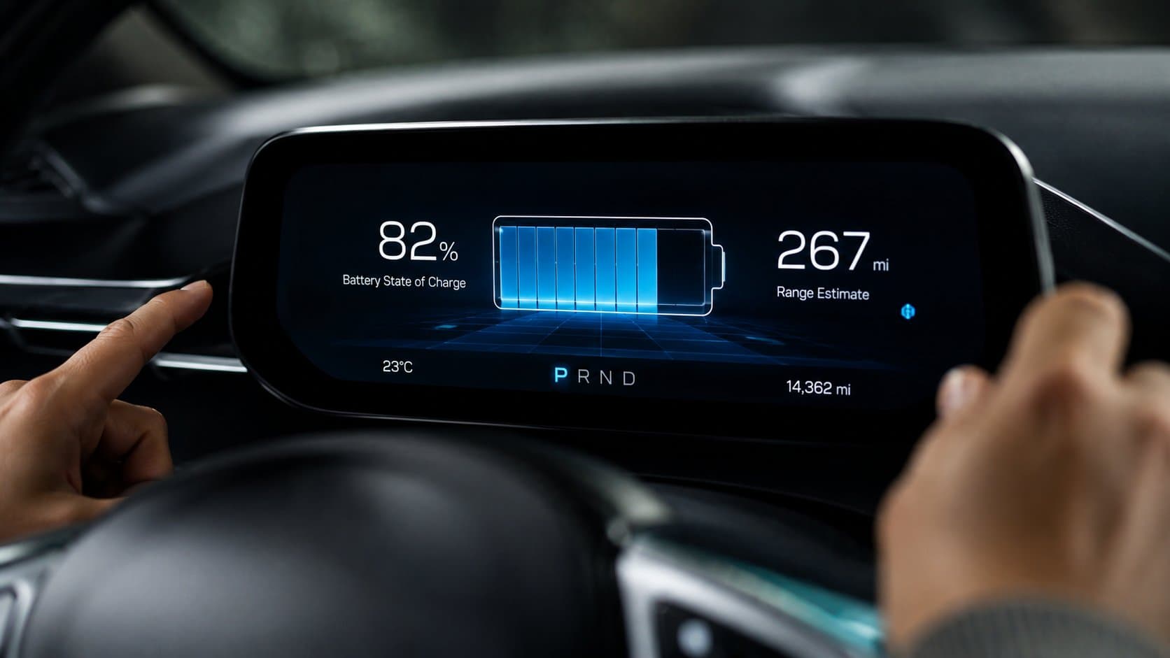 Checking EV battery state of health with diagnostic tool