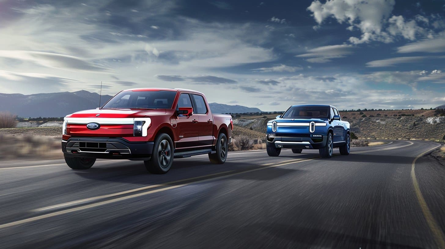 Ford F-150 Lightning vs Rivian R1T comparison for 2026
