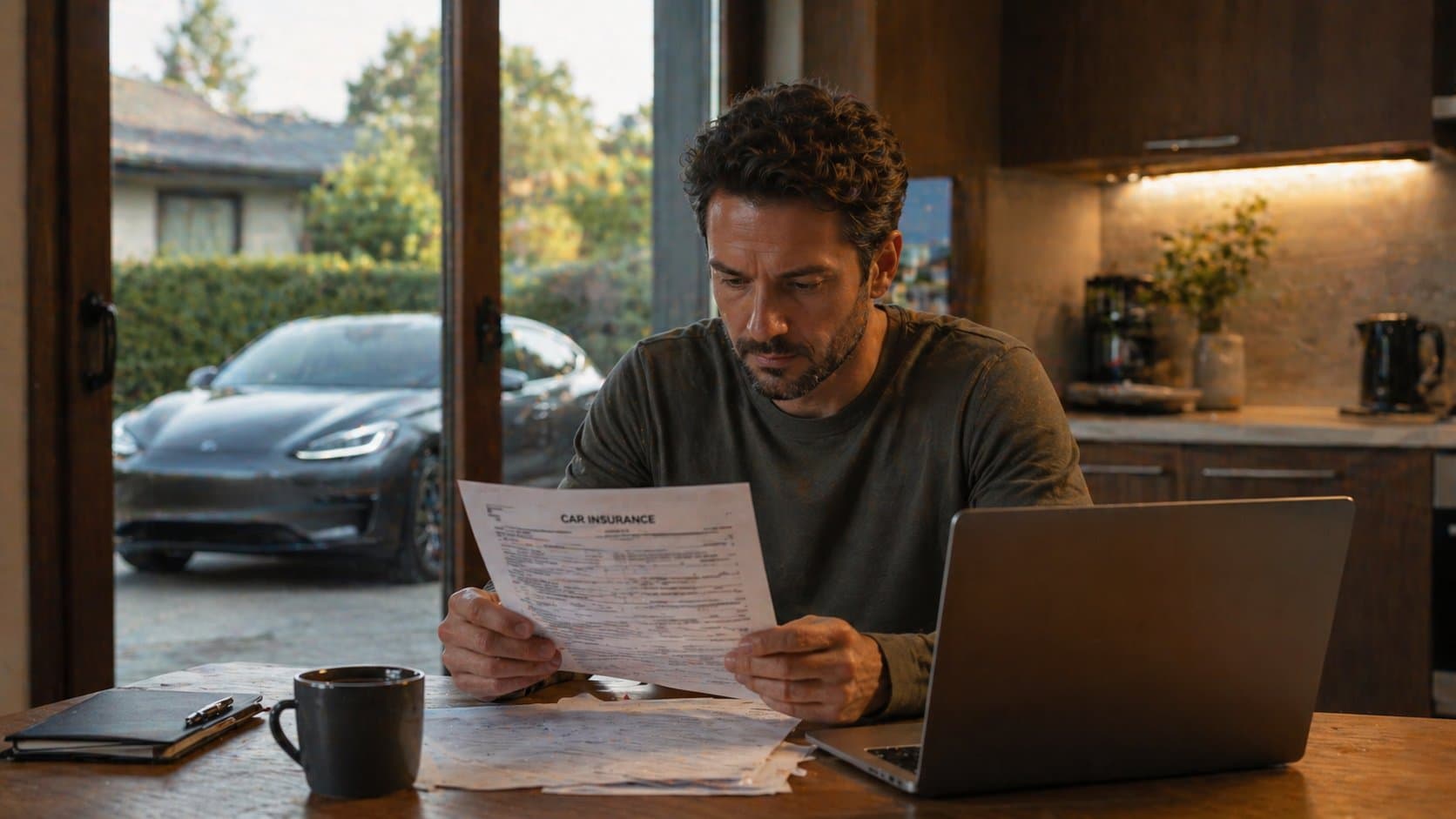 Used EVs lined up at a dealership