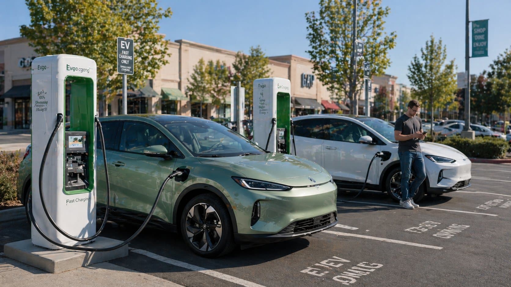 Ultra-fast EV charging concept