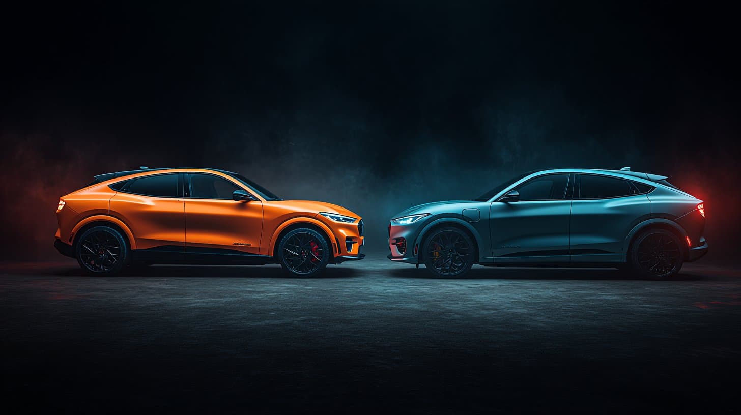 Rivian R2 vs Ford Mustang Mach-E comparison 2026