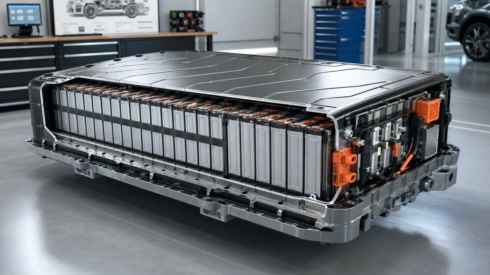 Compact EV battery pack design