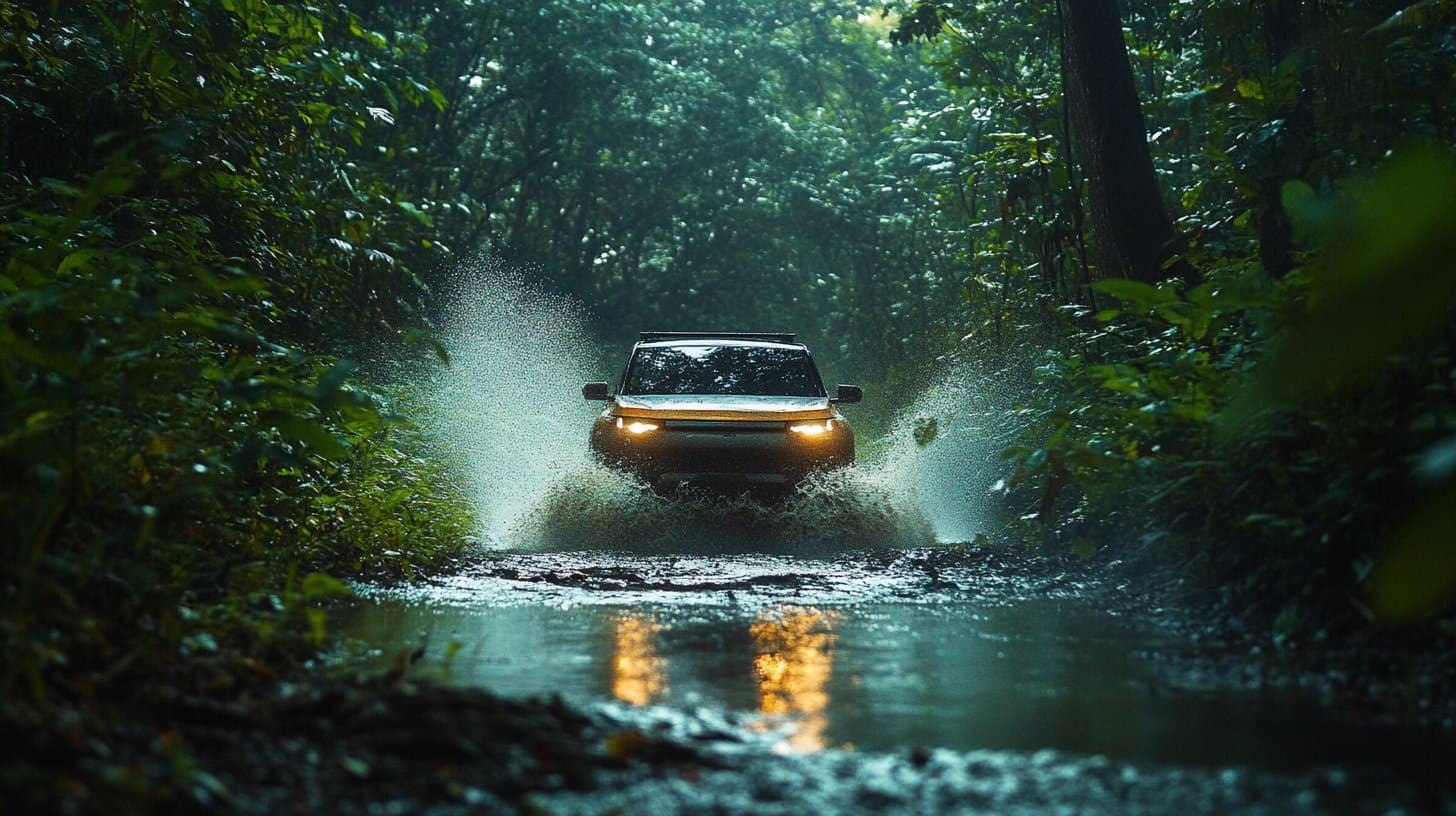 Subaru Trailseeker and Uncharted on off-road terrain