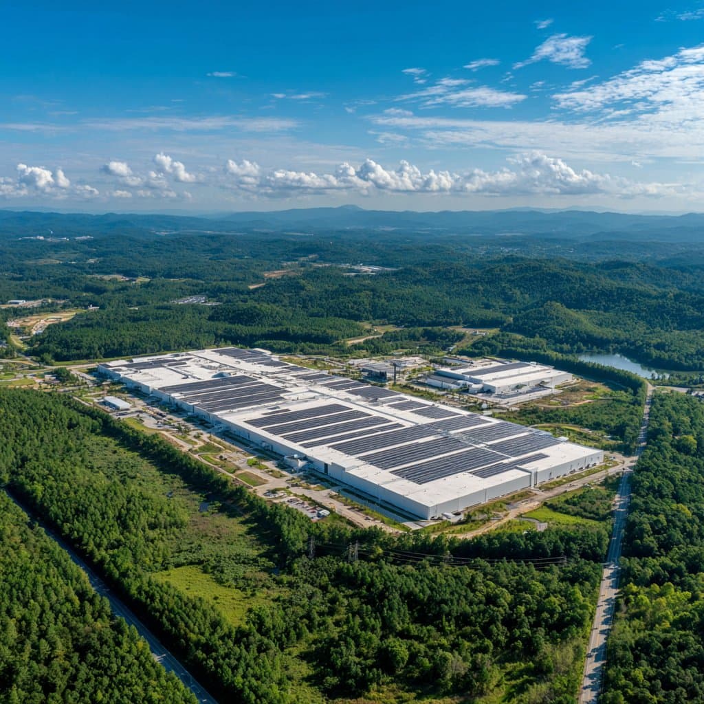 Battery manufacturing facility in the Southeast Battery Belt