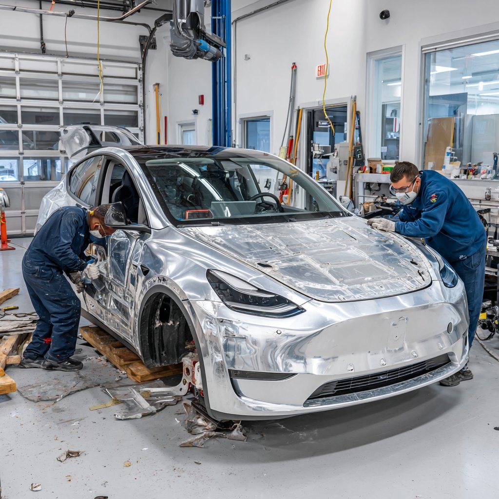 Electric Vehicle Collision Repair: What Every EV Owner Should Know